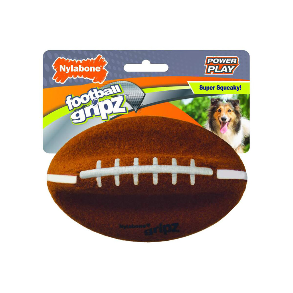 main-174.jpg Nylabone Play Football Large 8In - Image 1