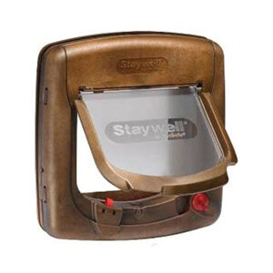 Pet Safe Staywell Deluxe Magnetic Cat Flap (Woodgrain) Cat Flaps and Pet Doors
