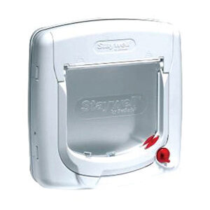 Pet Safe Staywell Deluxe Magnetic Cat Flap (White) Cat Flaps and Pet Doors
