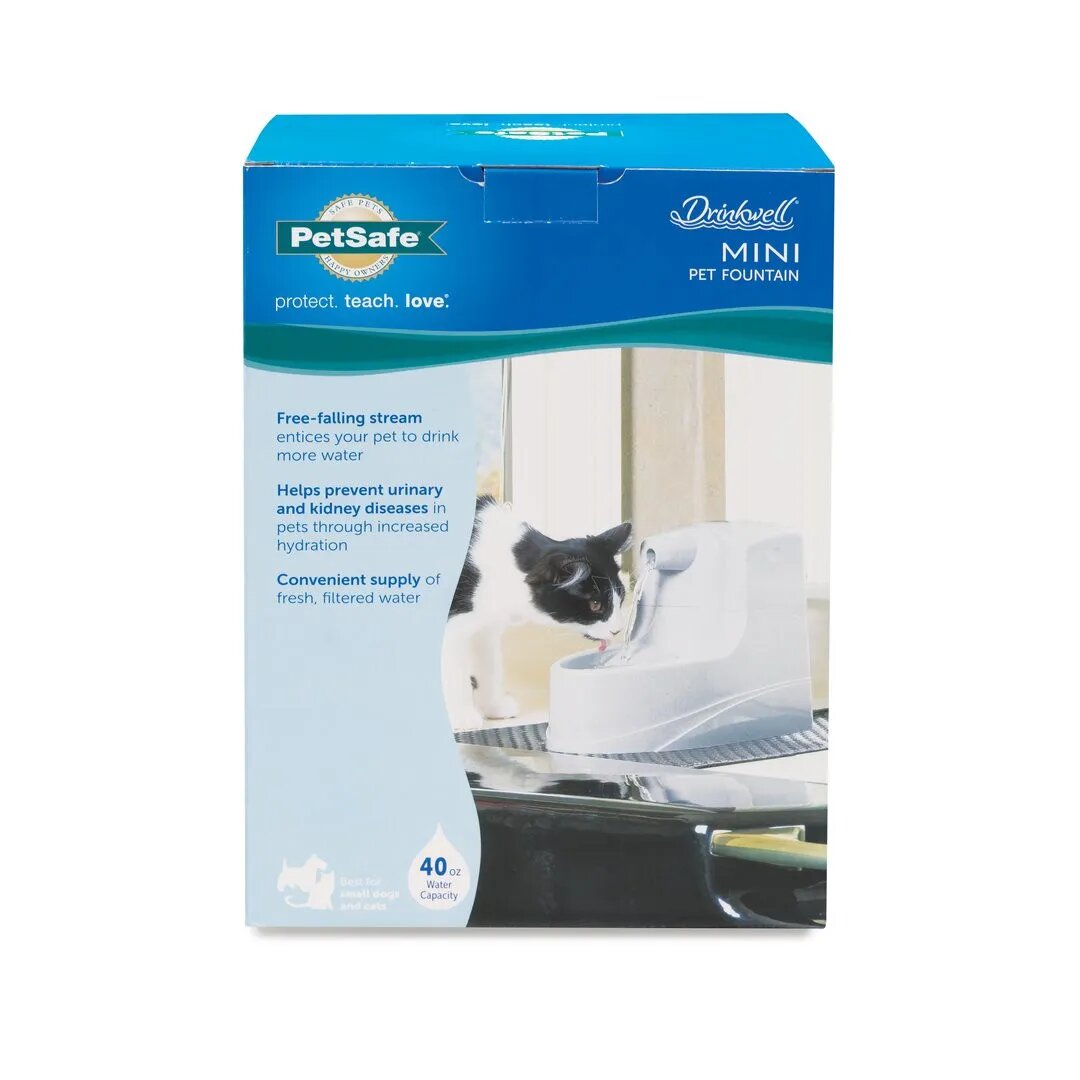 main-226.jpg Pet Safe Drinkwell Mini Pet Fountain Pet Fountains 1.2L - Image 1