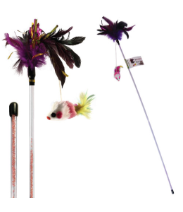 Nutrapet Flying Mouse Cat Wand