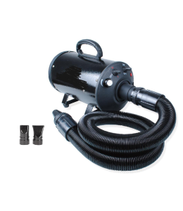 NutraPet C4 blower 2200 W with 1-M flexible tube and several nozzles-BLACK
