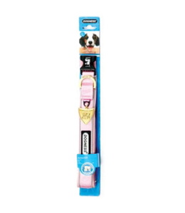 Dogness Reflective Neoprene Pink Collar