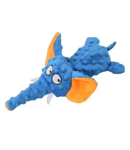 Plush Pet Swimming Elephant Dog Toy 30 x 19cm(1pc)