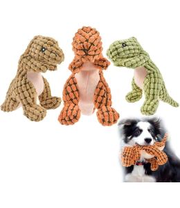 Plush Pet Dinosaur Dog Toy 25cm(1pc)