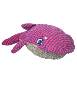 Plush Pet whale Small Dog Toy - 28 x 13cm