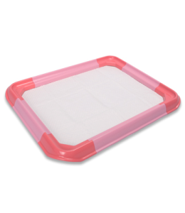 NutraPet Assembled Dog Lavatory Pink L 62.5 X W 62.5 X H 5cms ( Large)