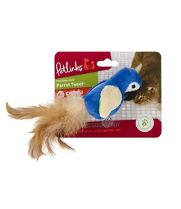 PetlinksÂ® Parrot Tweetâ„¢ Electronic Sound Cat Toy