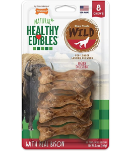 Nylabone Healthy Edibles Wild Bison 8ct Small