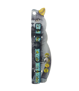 Swooosh Angry Birds nylon safe collar C-10mm 18/28cm blue