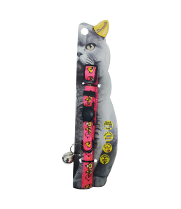 Swooosh Angry Birds nylon safe collar C-10mm 18/28cm pink