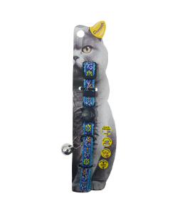 Swooosh Flowericious flower safe collar C-10mm 18/28cm blue