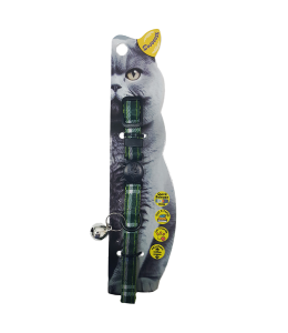 Swooosh Bright & Beautiful grid safe collar C-10mm 18/28cm green