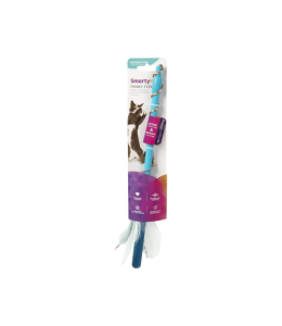 Smartykat Frisky Flyer Feather Wand Cat Toy