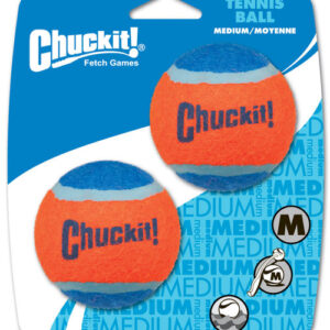 Petmate Chuckit! Tennis Ball 2-Pk Medium