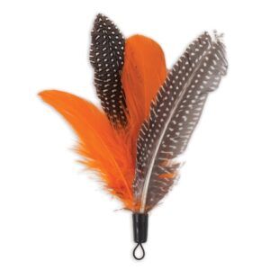 PETMATE JACKSON GALAXY FEATHER AIR PREY REPLACEMENT TOY