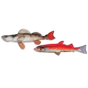PETMATE JACKSON GALAXY MARINATER TOY PHOTO FISH 2-PACK