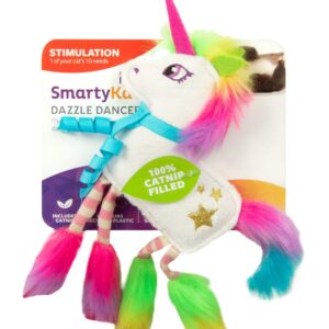 SmartyKatÂ® Dazzle Dancerâ„¢ Disco Unicorn with Felt Cat Toy