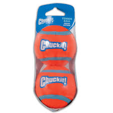 PET MATE Chuckit! Tennis Ball Medium 2PK | Shrink Sleeve