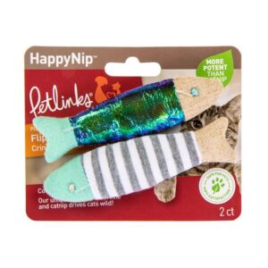 PetlinksÂ® Flipper Fish Set 2 Toys