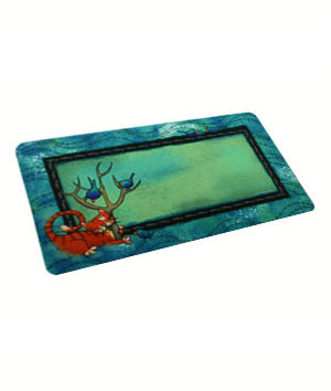 main-33.jpg Dry Mate Cat Place Mates Blue Swirl Tree Kity 12 X 20 Inches - Image 1