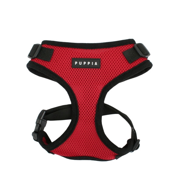 main-334.jpg PUPPIA RITEFIT HARNESS RED S Neck 9.45-11.42" Chest 11.02-14.96" - Image 1