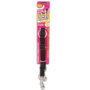 PETMATE TAKE TWO ADJUSTABLE COUPLER 5/8" X 18-24" BLACK