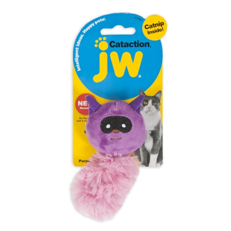 main-363.jpg Petmate Jw Cataction Catnip Raccoon Purple - Image 1