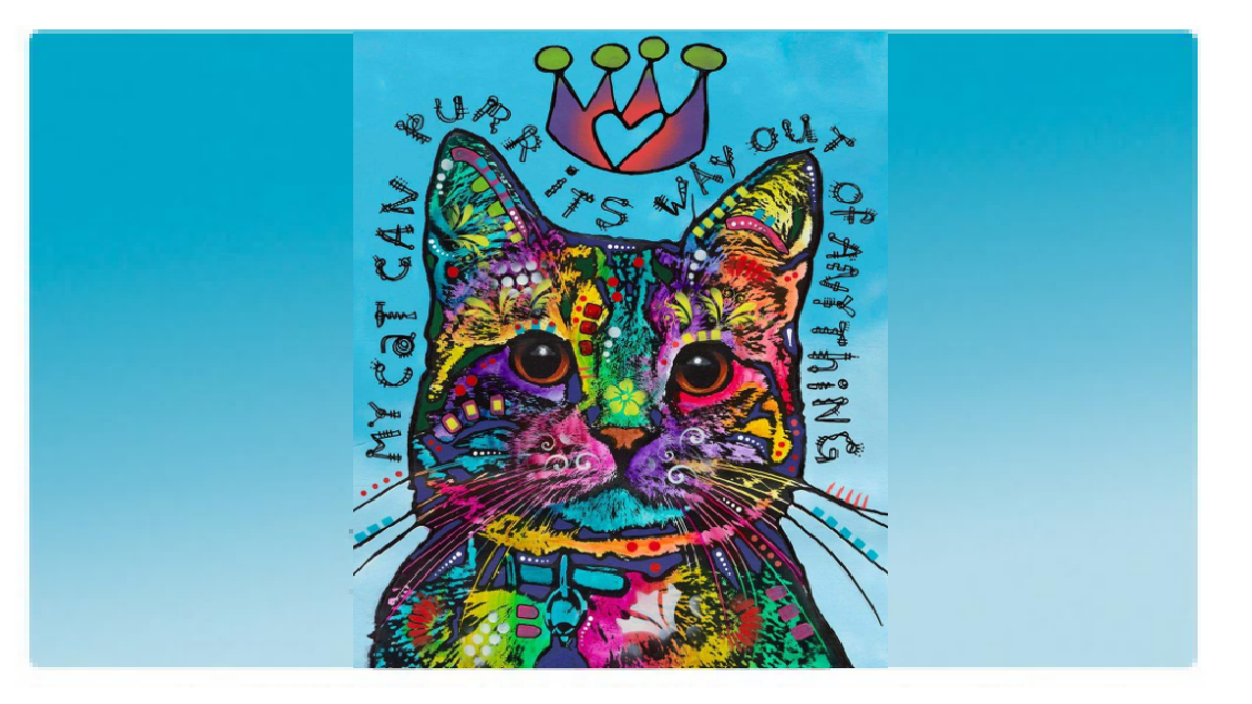 main-37.png Drymate Mats For Cats Purr Its Way Out 12 X 20 Inch/30 Cms X 50 Cms - Image 1