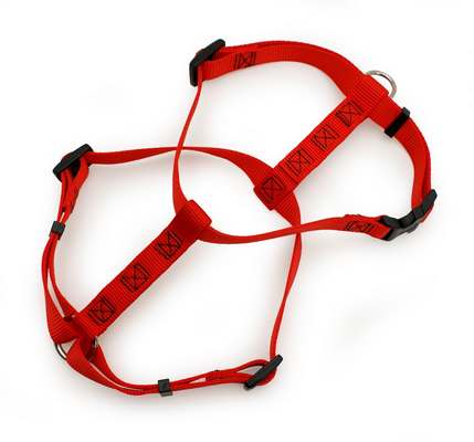 main-381.jpg PETMATE NYLON DOG HARNESS 1"X28-36" RED - Image 1