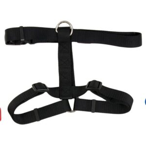 PETMATE NYLON DOG HARNESS 1"X28-36" BLACK