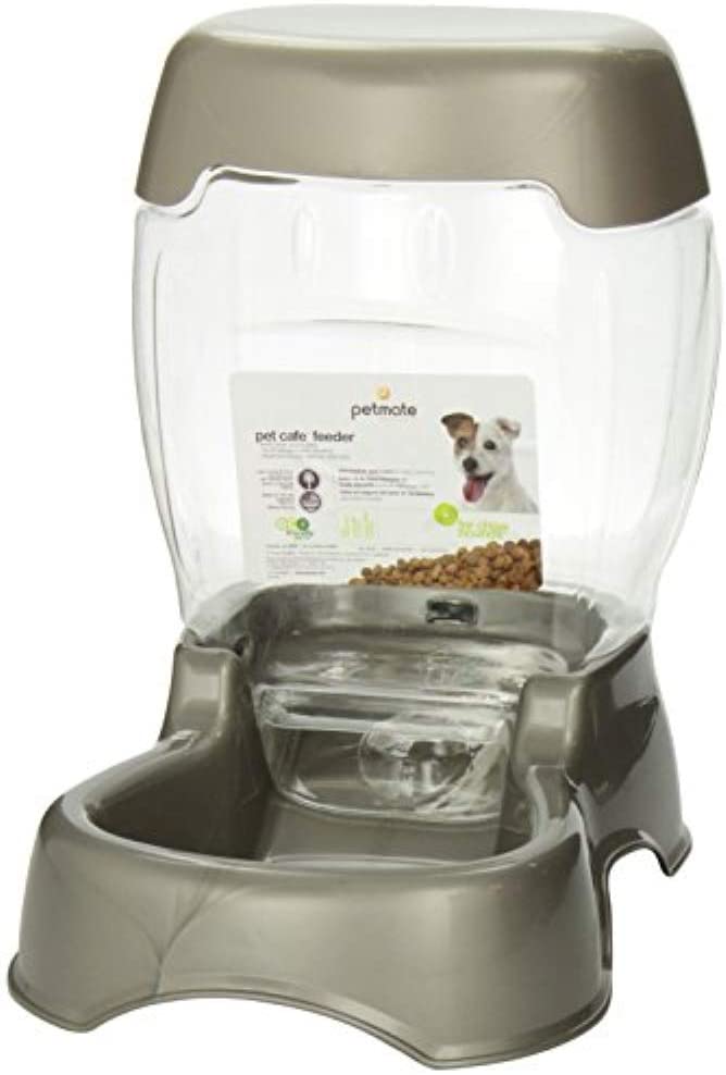 main-393.jpg PETMATE CAFÉ 6LB FEEDER ~ PEARL TAN - Image 1