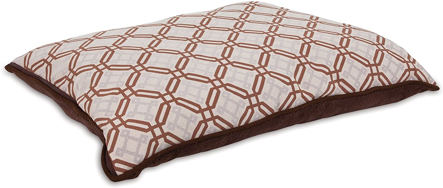 main-419.jpg PET MATE PETMATE 27X36 JACQUARD PILLOW BED - Image 1