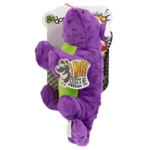 goDogÂ® Action Plushâ„¢ Lizard with Chew Guard Technologyâ„¢ Animated Squeaker Dog Toy