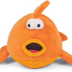 goDogÂ® Action Plushâ„¢ Gold Fish with Chew Guard Technologyâ„¢ Animated Squeaker Dog Toy