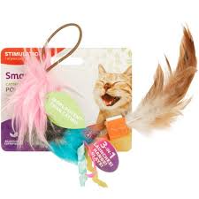 SmartykatÂ® Bitty Bowsâ„¢ Set Of 4 Mesh Ball Cat Toys