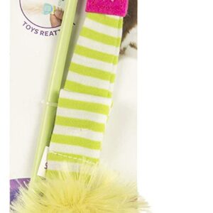 SmartykatÂ® Silly Swinger Feather And Catnip Wand Cat Toy