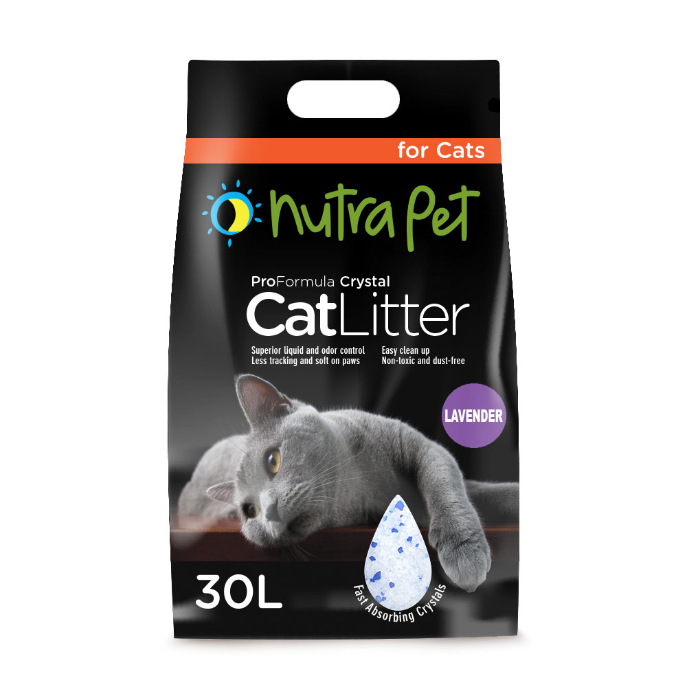 main-5.jpg Nutrapet Cat Litter Silica Gel 30L 20KGS- Scented Lavender - Image 1