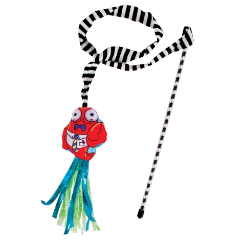 main-557.jpg Petmate Fat Cat Catfisher Teasers - Craw Dad Wand - Image 1