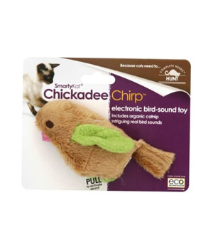 main-596.jpg Smartykat® Chickadee Chirp™ Electronic Sound Cat Toy - Image 1