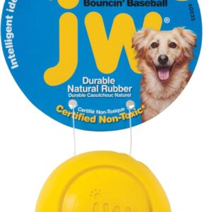Jw Isqueak Bouncin' Baseball Small - Mulitcolor - 1pc