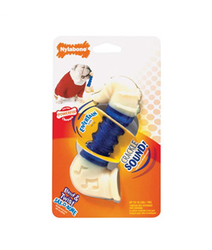 main-638.jpg Nylabone Sound Bone Saxophone Large - Image 1