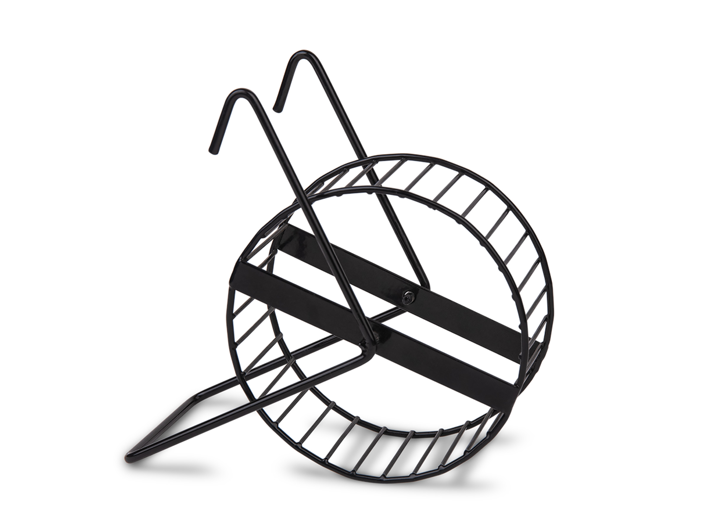 main-658.jpg VADIGRAN Hamster wheel metal/chrome 12cm - Image 1