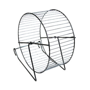 VADIGRAN Hamster wheel metal/chrome 15cm