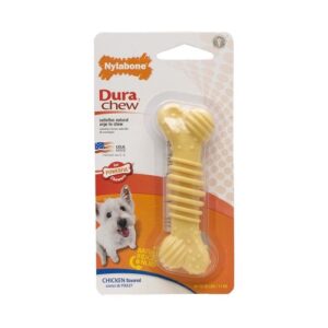 Nylabone Dura Chew Textured Chicken Blister Card Wolf