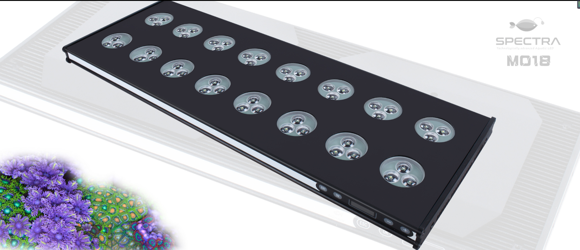 main-70.png Spectra Aqua Helios 45 Cms Wifi Lighting + MOUNTING + HANGING KIT FOR FREE - Image 1