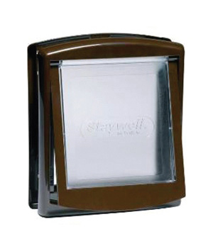 main-735.jpg PetSafe Original 2 Way Medium Pet Door - Brown - Image 1