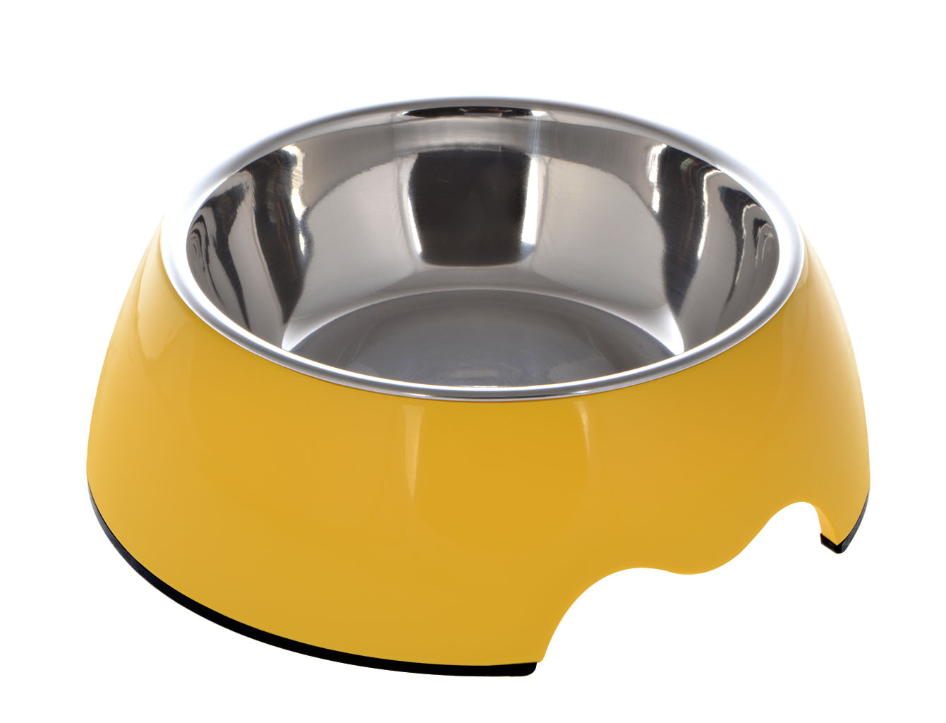main-75.jpg Nutrapet Melamine Round Bowl Mustard Yellow M:17.5 * 6.5Cms 350/ml11.8oz - Image 1