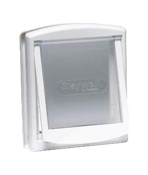 main-770.jpg Pet Safe Staywell Original 2-Way Pet Door (Small, White) Cat Flaps and Pet Doors - Image 1