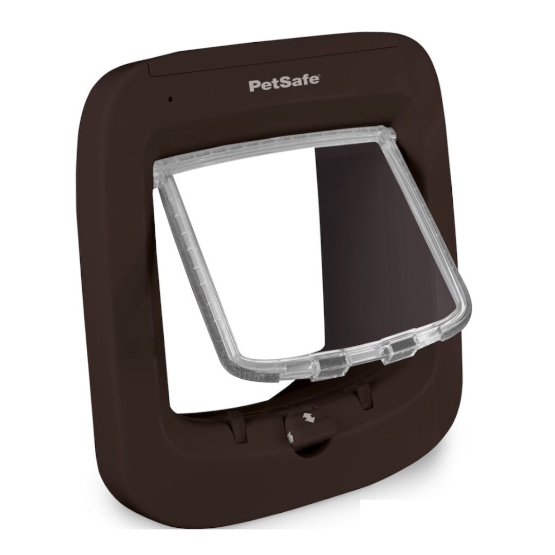 main-771.jpg Pet Safe Microchip Cat Flap - Brown Microchip/Electronic Pet Doors - Image 1